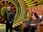 Salman Khan welcomes Bappi Lahiri and his grandson on Bigg Boss 15.
