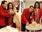 Hema Malini celebrated her birthday with her family and close friends. Hema Malini celebrated her birthday with her family and close friends.