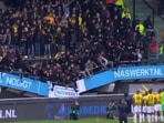 Part of stand at Dutch club Nijmegen collapses, no injuries(TWITTER/SCREENGRAB) Part of stand at Dutch club Nijmegen collapses, no injuries(TWITTER/SCREENGRAB)