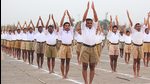 The all-important event, held every five years, at which RSS volunteers are trained about propagating nationalism and Indian culture as well as promoting Swadeshi is being organised outside Nagpur after a long time when assembly polls are proposed in Uttar Pradesh early next year. (FOR REPRESENTATION PURPOSE)