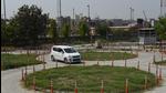 An automated driving test centre in Sarai Kale Khan in Delhi. (Mohd Zakir/HT PHOTO) An automated driving test centre in Sarai Kale Khan in Delhi. (Mohd Zakir/HT PHOTO)