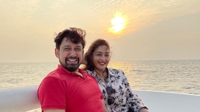 Madhuri Dixit said that Dr Shriram Nene is, in some ways, totally opposite of how she is and she probably fell in love with that. Madhuri Dixit said that Dr Shriram Nene is, in some ways, totally opposite of how she is and she probably fell in love with that.