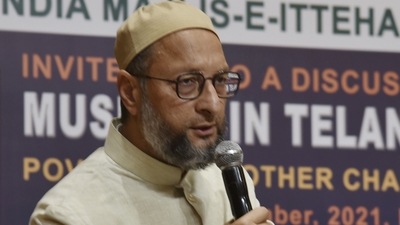 AIMIM President Asaduddin Owaisi. (PTI) AIMIM President Asaduddin Owaisi. (PTI)