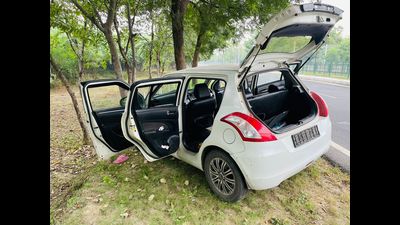 Police have seized the car in which the gang members were travelling. (Sourced) Police have seized the car in which the gang members were travelling. (Sourced)