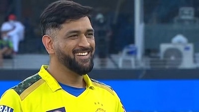 CSK captain MS Dhoni.&nbsp; (Screengrab)