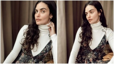 Gabriella Demetriades welcomes autumn in a ₹27K mini dress (Instagram/@gabriellademetriades) Gabriella Demetriades welcomes autumn in a ₹27K mini dress (Instagram/@gabriellademetriades)