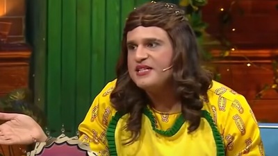 Krushna Abhishek on The Kapil Sharma Show.