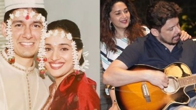 Madhuri Dixit and Dr Shriram Nene are celebrating their 22nd wedding anniversary on Sunday. Madhuri Dixit and Dr Shriram Nene are celebrating their 22nd wedding anniversary on Sunday.