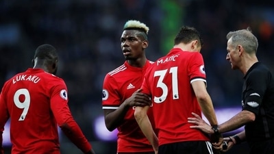 Manchester United players Paul Pogba and Nemanja Matic (Reuters/File) Manchester United players Paul Pogba and Nemanja Matic (Reuters/File)