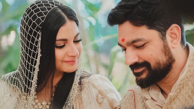 Rhea Kapoor and Karan Boolani got married in August. Rhea Kapoor and Karan Boolani got married in August.