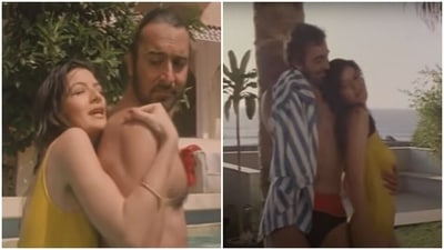 Kabir Bedi and Sonu Walia in Khoon Bhari Maang. Kabir Bedi and Sonu Walia in Khoon Bhari Maang.