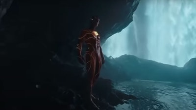 Ezra Miller as The Flash. Ezra Miller as The Flash.