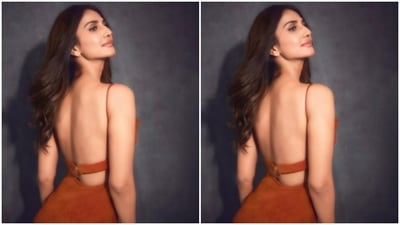 Vaani Kapoor, in a ₹16.5K draped dress, slays fashion goals (Instagram/@_vaanikapoor_) Vaani Kapoor, in a ₹16.5K draped dress, slays fashion goals (Instagram/@_vaanikapoor_)
