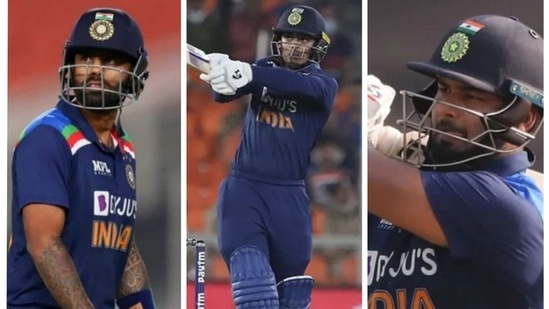 'His mood suddenly changes and he steps out for big hits': Salman Butt says 'predictable' India batter needs a 'mature' mindset.(AGENCIES/HT COLLAGE)