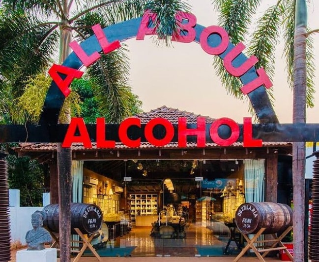 Entrance to the Alcohol Museum in Candolim, Goa (Instagram / @ alcoholmuseum)