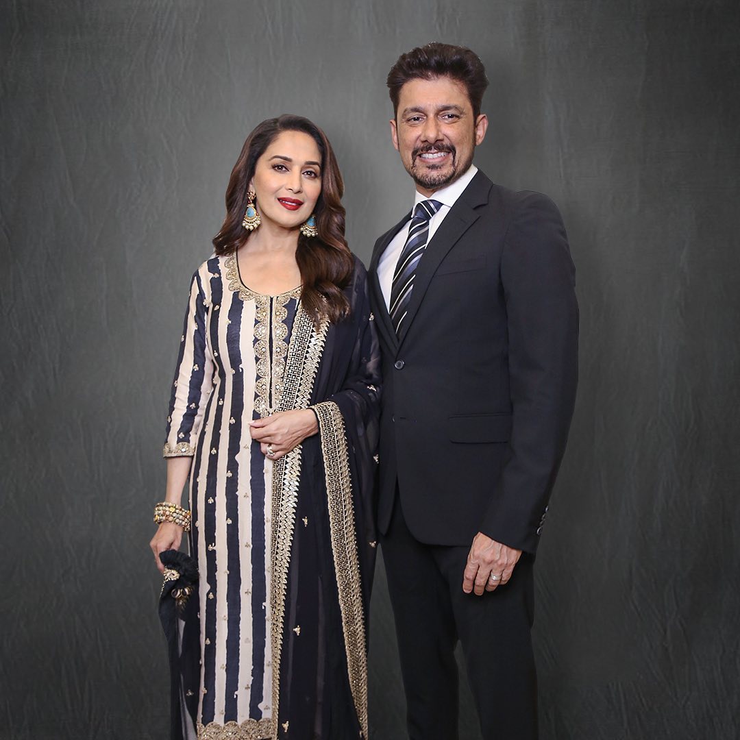 Madhuri Dixit tied the knot with Dr Shriram Nene just a few months after they first met in the US. They went mountain biking on their first date. Madhuri Dixit tied the knot with Dr Shriram Nene just a few months after they first met in the US. They went mountain biking on their first date. 