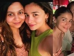 Alia Bhatt with Shaheen Bhatt and Soni Razdan. Alia Bhatt with Shaheen Bhatt and Soni Razdan.