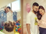 Anushka Sharma shares a picture of Virat Kohli and their daughter Vamika. Anushka Sharma shares a picture of Virat Kohli and their daughter Vamika.
