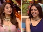 Juhi Chawla and Madhoo on The Kapil Sharma Show. Juhi Chawla and Madhoo on The Kapil Sharma Show.