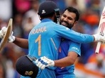 KL Rahul and Rohit Sharma.(File) KL Rahul and Rohit Sharma.(File)