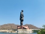 The world famous Statue of Unity and other tourist attractions around it at Kevadia in Gujarat's Narmada district will remain open for visitors between October 28 and 31, said an official on Monday.(Unsplash) The world famous Statue of Unity and other tourist attractions around it at Kevadia in Gujarat's Narmada district will remain open for visitors between October 28 and 31, said an official on Monday.(Unsplash)