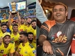 Virender Sehwag is pleased with the effort of the CSK all-rounder. (CSK/Getty) Virender Sehwag is pleased with the effort of the CSK all-rounder. (CSK/Getty)