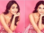 Vaani Kapoor is brightening up our Instagram feed in tie-dye print thigh-slit gown(Instagram) Vaani Kapoor is brightening up our Instagram feed in tie-dye print thigh-slit gown(Instagram)