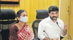 The decision to increase or decrease the gap between two doses is based purely on scientific evidence and not political considerations or shortage of vaccines, said Dr Bharti Pawar (left), minister of state in the ministry of health and family welfare. (HT PHOTO) The decision to increase or decrease the gap between two doses is based purely on scientific evidence and not political considerations or shortage of vaccines, said Dr Bharti Pawar (left), minister of state in the ministry of health and family welfare. (HT PHOTO)