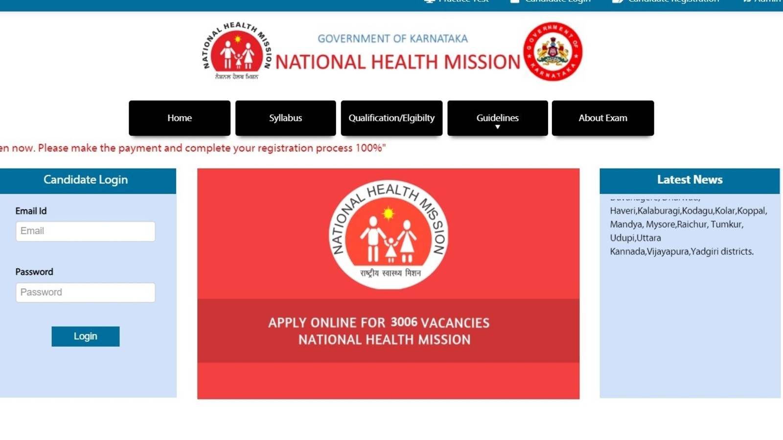 nhm-karnataka-recruitment-last-date-to-apply-for-3006-community