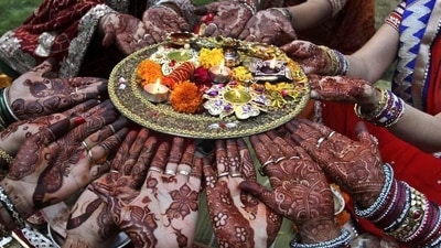 Karva Chauth 2021: When is Karva Chauth? Here's all you need to know (AP Photo)