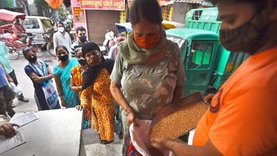 Nearly 7.2 million people in Delhi are eligible for subsidised food, including 1.7 million ration card holders and nearly 3 million priority households, besides other food insecure categories identified by the Delhi government. (Raj K Raj/HT Archive) Nearly 7.2 million people in Delhi are eligible for subsidised food, including 1.7 million ration card holders and nearly 3 million priority households, besides other food insecure categories identified by the Delhi government. (Raj K Raj/HT Archive)