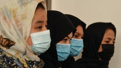 The on-ground situation Herat is appalling for women since they were the first ones to protest the Taliban’s takeover (AFP) The on-ground situation Herat is appalling for women since they were the first ones to protest the Taliban’s takeover (AFP)