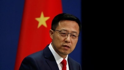 Chinese Foreign Ministry spokesman Zhao Lijian said the test had taken place in July, not in August as reported by the Financial Times. (Reuters)