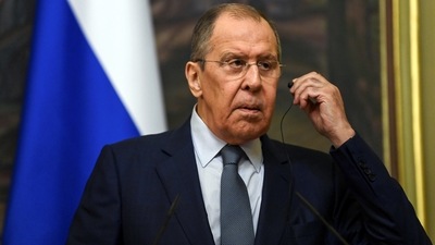 Russian foreign minister Sergei Lavrov. (Reuters)