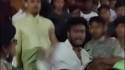 Police said Siddharth, along with his friend, tried to crush policemen and others with a car at the spot. (HT Photo) Police said Siddharth, along with his friend, tried to crush policemen and others with a car at the spot. (HT Photo)