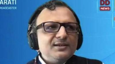 Prasar Bharati chief executive officer (CEO) Shashi Shekhar Vempati has said that the new notified policy on monetisation of archival content rights was being misinterpreted (Photo Courtesy-Twitter) Prasar Bharati chief executive officer (CEO) Shashi Shekhar Vempati has said that the new notified policy on monetisation of archival content rights was being misinterpreted (Photo Courtesy-Twitter)
