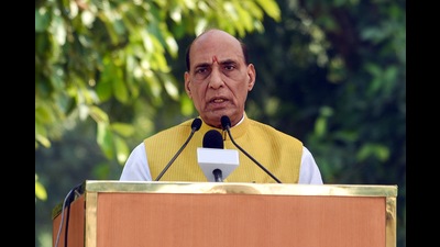 New Defence minister Rajnath Singh (Prateek Kumar) New Defence minister Rajnath Singh (Prateek Kumar)