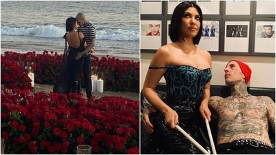 Kourtney Kardashian says forever with fiance Travis Barker, see new pics (Instagram/@kourtneykardash) Kourtney Kardashian says forever with fiance Travis Barker, see new pics (Instagram/@kourtneykardash)