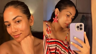 Mira Rajput is happy with her new tan and even asked her fans if she should keep it.&nbsp; 