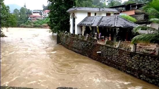 The IMD said Kerala is likely to receive fairly widespread rainfall with isolated heavy downpour for three to four days starting Wednesday (ANI Photo) The IMD said Kerala is likely to receive fairly widespread rainfall with isolated heavy downpour for three to four days starting Wednesday (ANI Photo)