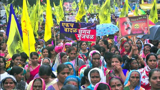 Political reservation for the OBC community only started in 1994, after an amendment to the 1961 Maharashtra Zilla Parishads and Panchayat Samitis Act to include 27% reservation in local bodies (HT PHOTO)