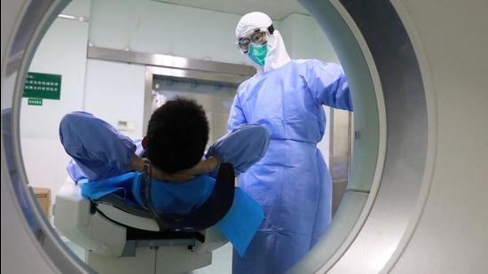 A medical expert from the PGIMER, Chandigarh, said during the second wave of the pandemic, there was a controversy that CT scans are increasing the risk of cancer in Covid patients, but this theory holds little merit. (Reuters File Photo)
