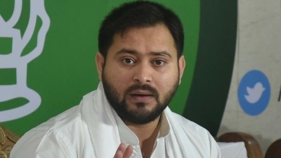 RJD leader Tejashwi Yadav (HT File)