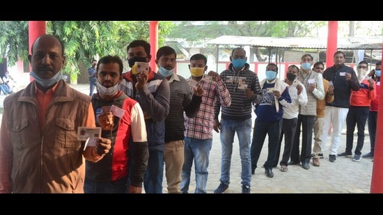 In Prayagraj, which has 12 assembly constituencies, the Allahabad west seat will have 27 more polling booths than the last state polls while Koraon seat will have 10 more polling centres, say officials (HT file)