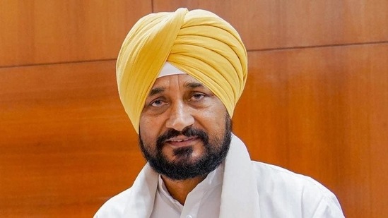 Punjab chief minister Charanjit Singh Channi reacted to SAD chief Sukhbir Singh Badal's criticism over the extension of BSF's jurisdiction by the Centre.(PTI File Photo)