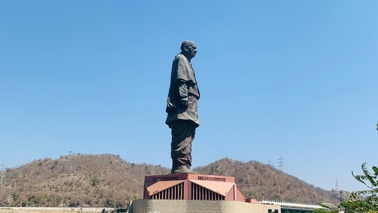 The world famous Statue of Unity and other tourist attractions around it at Kevadia in Gujarat's Narmada district will remain open for visitors between October 28 and 31, said an official on Monday.(Unsplash)
