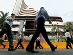 Market closes in red after record gains; Sensex dips to 61,716, Nifty ends at 18,419(MINT_PRINT) Market closes in red after record gains; Sensex dips to 61,716, Nifty ends at 18,419(MINT_PRINT)