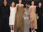 Angelina Jolie with her children, (AFP) Angelina Jolie with her children, (AFP)