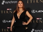 Salma Hayek at the premiere of Eternals.&nbsp;