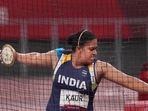 India's Kamalpreet Kaur(PTI) India's Kamalpreet Kaur(PTI)